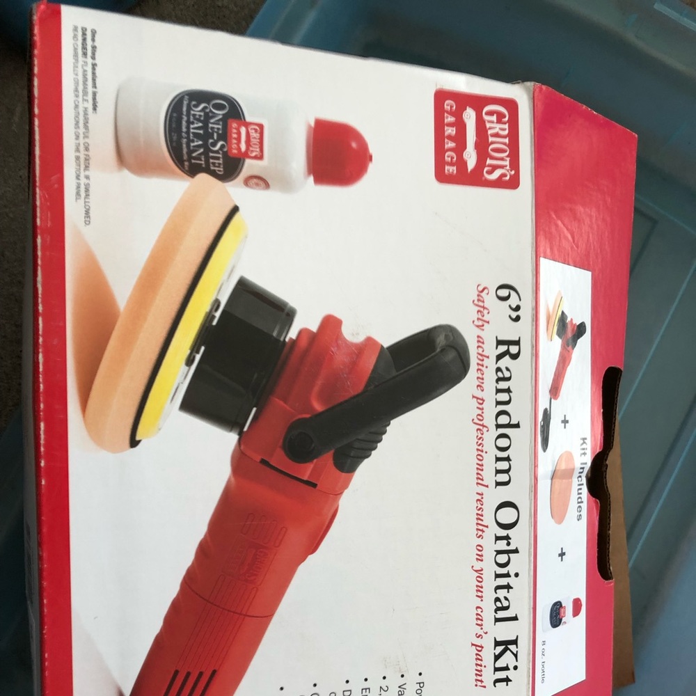 Car polisher used one time